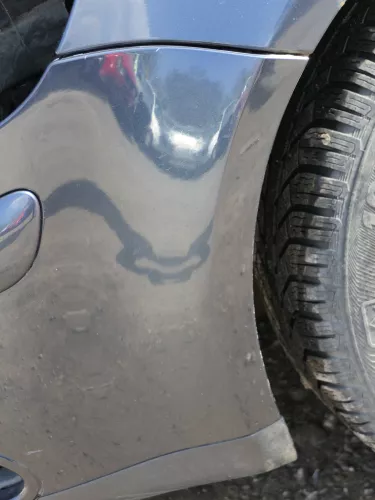 VW Golf 5 5M1 Plus Stoßstange vorne Frontoßstange Stoßfänger LC5F blau SWR (185023)