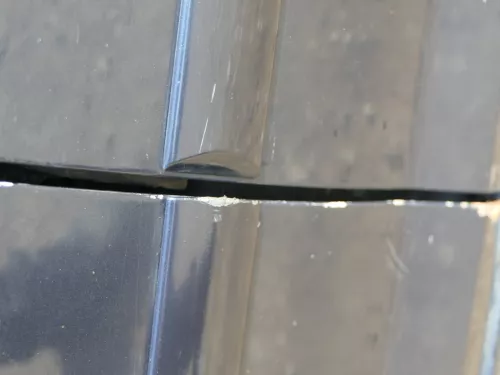 VW Golf Plus 5M Türblatt Tür vorne links Fahrertür grau LC5F -Türblatt +Rahmen (185024)