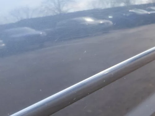 VW Golf Plus 5M Tür hinten links silber blau LC5F - mit Rahmen (185025)