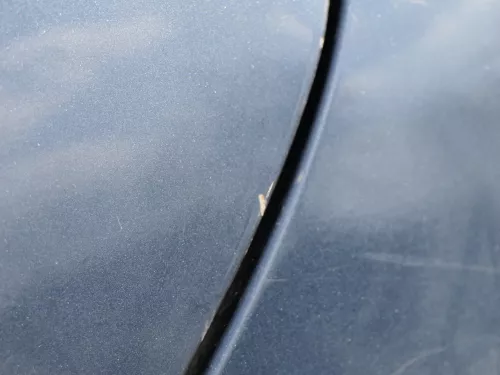 VW Golf Plus 5M Tür hinten links silber blau LC5F - mit Rahmen (185025)