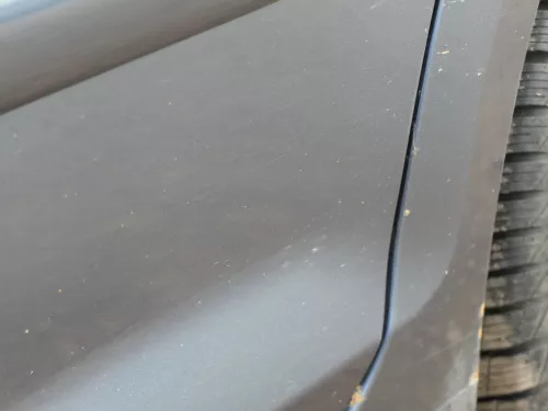 VW Golf Plus 5M Tür hinten links silber blau LC5F - mit Rahmen (185025)