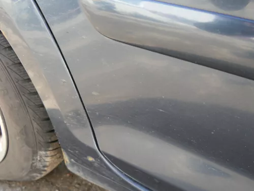 VW Golf Plus 5M 6 521 Türblatt Tür hinten rechts blau LC5F + Rahmen (185027)