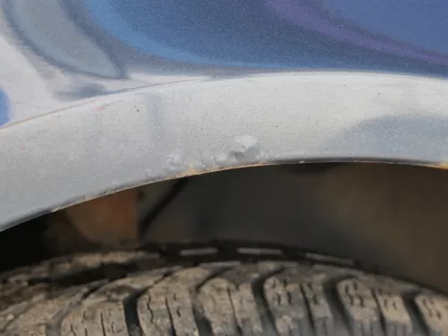 VW Golf 5 V Plus 5M1 Kotflügel vorne rechts blau LC5F (185028)