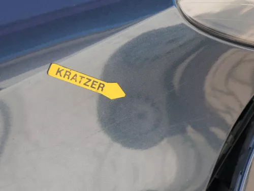 VW Golf 5 V Plus 5M1 Kotflügel vorne rechts blau LC5F (185028)