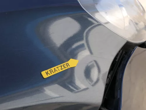 VW Golf 5 V Plus 5M1 Kotflügel vorne rechts blau LC5F (185028)