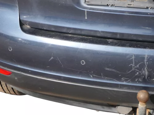 Golf 5 5M1 Plus Stoßstange hinten Heckstoßstange Stoßfänger blau LC5F PDC (185031)