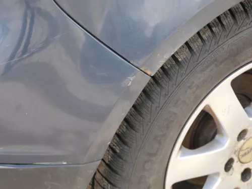 Golf 5 5M1 Plus Stoßstange hinten Heckstoßstange Stoßfänger blau LC5F PDC (185031)