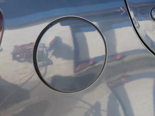 VW Golf Plus 5M1 V Tankdeckel Klappe Tankklappe Deckel Tank blau LC5F