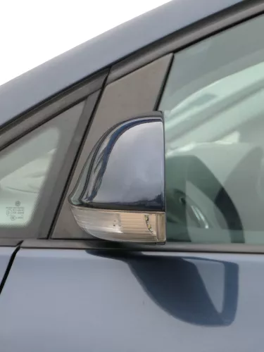 VW Golf 5+6 5M1 Plus elektrischer Spiegel Außenspiegel links Blinker blau LC5F (185033)