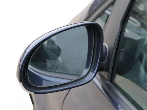 VW Golf 5+6 5M1 Plus elektrischer Spiegel Außenspiegel links Blinker blau LC5F (185033)