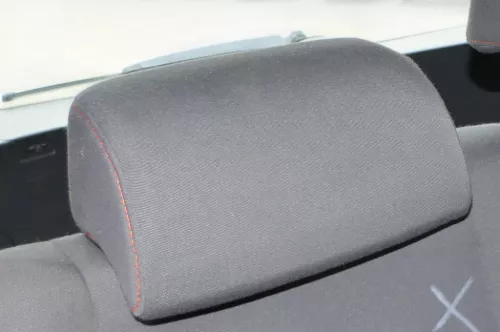 1x VW Golf 5M Plus Kopfstützen Kopfstütze hinten rechts/ links orange Nähte GOAL