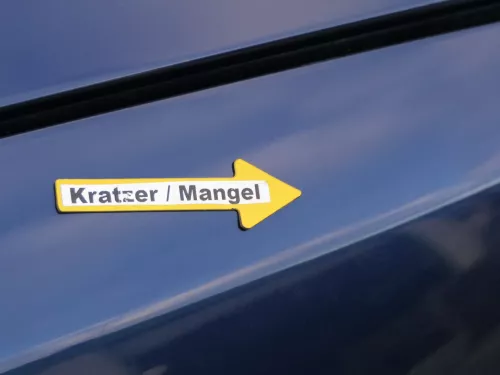 Audi A4 B5 (bis caMitte1999 Bild vergle) Kotflügel vorne rechts blau LZ5T (185054)