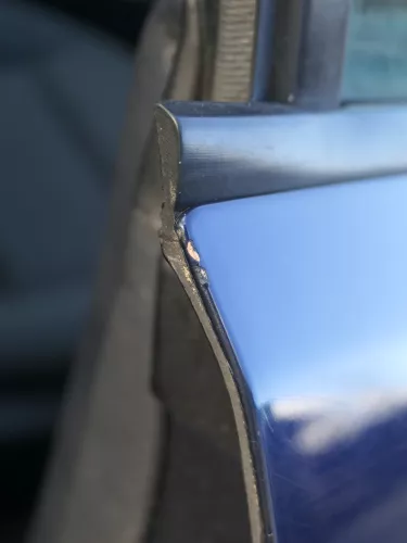 Audi A4 B5 Tür nur Türblatt vorn rechts Beifahrertür blau LZ5T Kombi Limo (185055)