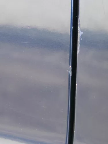 Audi A4 B5 Tür Türblatt hinten rechts blau LZ5T Kombi Limo (185056)