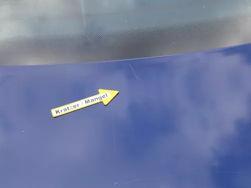 Audi A4 B5 Heckklappe hinten Klappe Kofferraumklappe Limousine blau LZ5T bis1999 (185058)