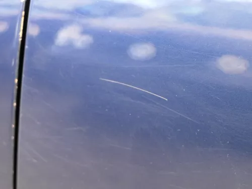 Audi A4 B5 Tür Türblatt hinten links blau LZ5T Kombi Limo (185059)