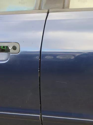 Audi A4 B5 Tür Türblatt hinten links blau LZ5T Kombi Limo (185059)