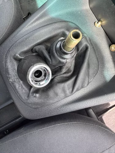 Audi A4 B5 Schaltknauf Schaltsack Schaltung Schaltknüppel original (185077)