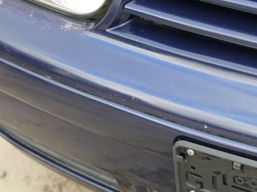 VW Golf 4 1J Stoßstange vorne Stoßfänger vorn blau LB5N (185079)