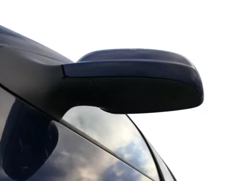 VW Golf 4 Bora elektrischer Spiegel vorne links Außenspiegel blau LB5N & Glas (185082)