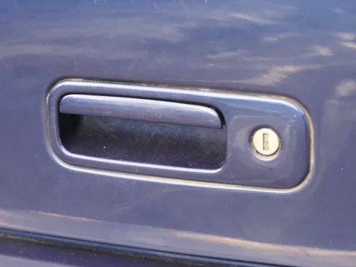 Golf 4 Limousine Heckklappe Kofferraumklappe Klappe hinten blau LB5N -ohneAnb (185084)