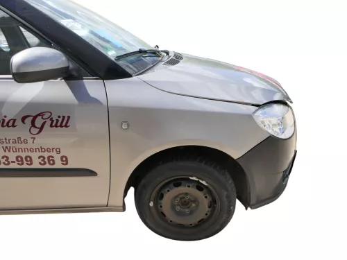 Skoda Fabia 5J Kotflügel vorne rechts braun LF8H auch Kombi