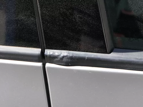 Fabia 5J Limousine Tür vorne rechts Beifahrertür braun LF8H - ohne Anbauteile (185114)