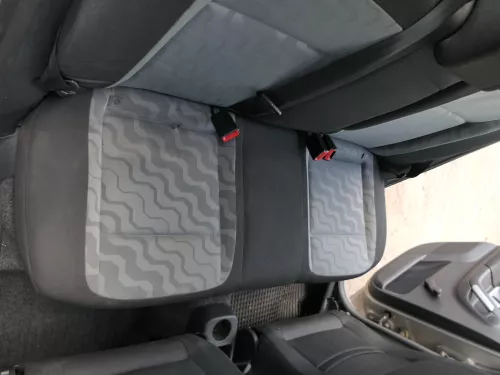 Skoda Fabia 5J 5itz Sitze hinten Rückbank Rücksitzbank 3 Punkt Gurt Isofix anthr (185119)