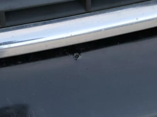 Audi A4 8E B6 Kombi Avant Stoßstange vorne mit Spoiler schwarz LY9B - SWR (185133)