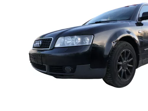 Audi A4 8E B6 Kombi Avant Stoßstange vorne mit Spoiler schwarz LY9B - SWR (185133)