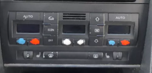 Audi A4 8E Steuergerät Klimaanlage Klimabedienteil 8E0820043AB /J Sitzheizung