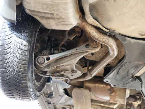 Audi A4 8E B6 Auspuff Endschalldämpfer Endtopf + Mittelschalldämpfer 1,9 TDI AWX (185153)