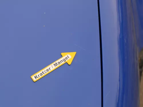 VW Golf 4 Motorhaube Haube Klappe vorne blau LW5Z (185163)