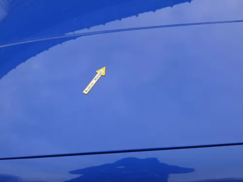 VW Golf 4 Motorhaube Haube Klappe vorne blau LW5Z (185163)