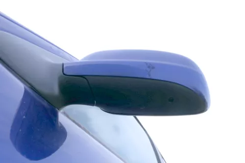 Leon 1M elektrischer Spiegel Außenspiegel links blau LS5N anklappbar (185178)