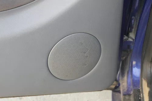 1x Leon 1M Toledo Türverkleidung Verkleidung Tür hinten links grau Griff (185192)