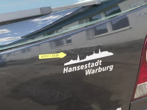 VW Polo 9N3 9N Heckklappe Kofferraumklappe Klappe schwarz LC9Z ohne Anbauteile (185204)