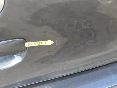 VW Polo 9N3 9N Heckklappe Kofferraumklappe Klappe schwarz LC9Z ohne Anbauteile (185204)