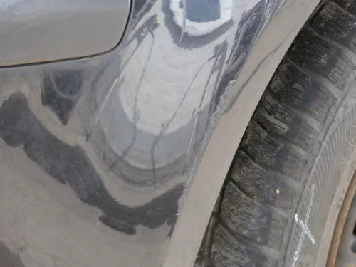 VW Polo 9N 9N3 Stoßstange Heckstoßstange hinten schwarz LC9Z (185206)