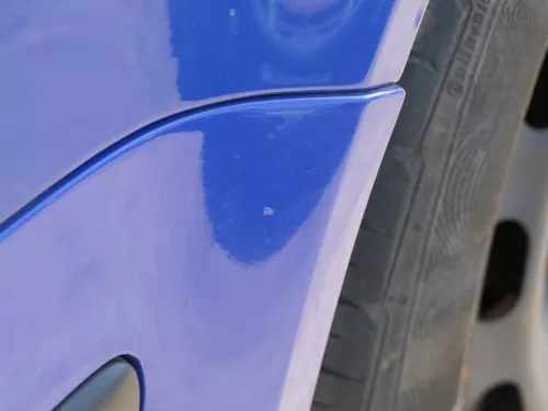 VW Golf 4 1J Stoßstange vorne Stoßfänger vorn blau LA5C (185207)