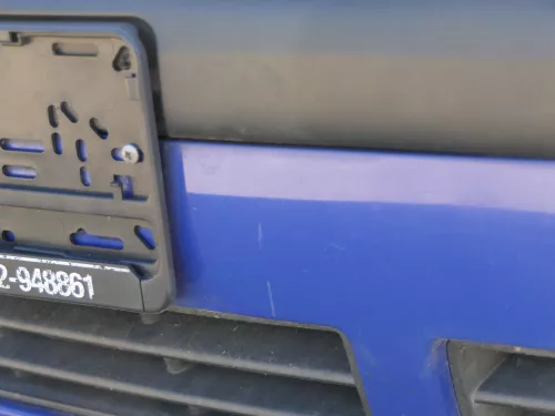 VW Golf 4 1J Stoßstange vorne Stoßfänger vorn blau LA5C (185207)