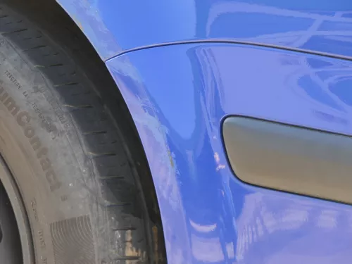 VW Golf 4 1J Stoßstange vorne Stoßfänger vorn blau LA5C (185207)