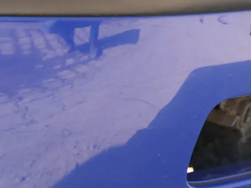 VW Golf 4 1J Stoßstange vorne Stoßfänger vorn blau LA5C (185207)