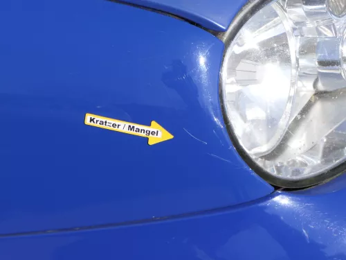 VW Golf 4 1J Kotflügel vorne rechts blau LA5C (185208)