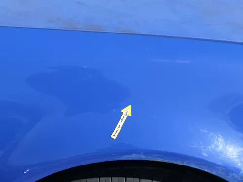 VW Golf 4 1J Kotflügel vorne rechts blau LA5C (185208)