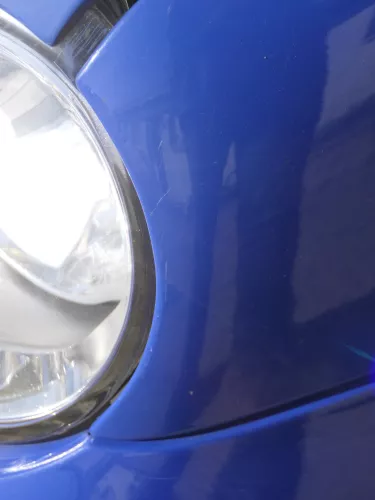 VW Golf 4 1J Kotflügel vorne links blau LA5C (185209)