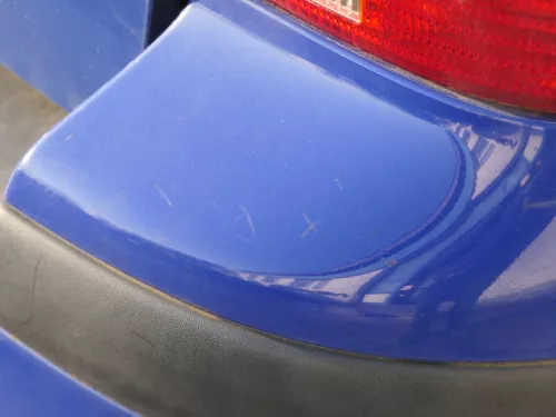 VW Golf 4 Bora Kombi Stoßstange hinten Heckstoßstange Stoßfänger blau LA5C (185211)