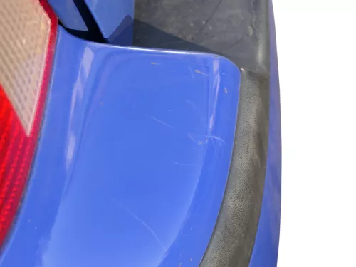 VW Golf 4 Bora Kombi Stoßstange hinten Heckstoßstange Stoßfänger blau LA5C (185211)