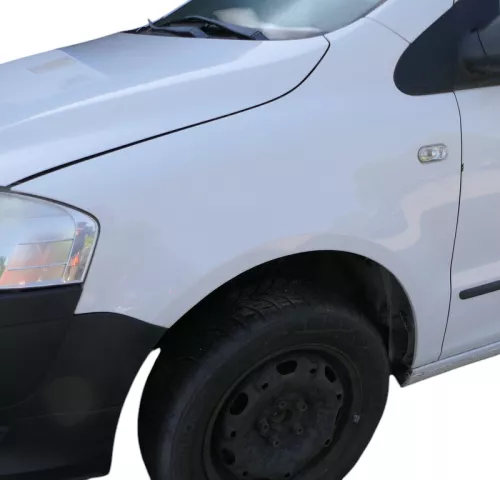 VW Fox Kotflügel vorne links weiß LB9A (185226)
