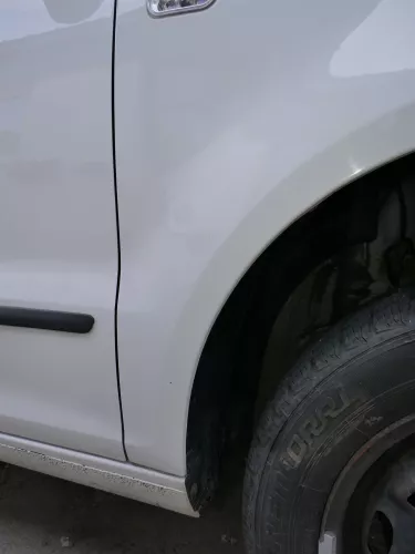 VW Fox 5Z Kotflügel vorne rechts weiß LB9A (185227)